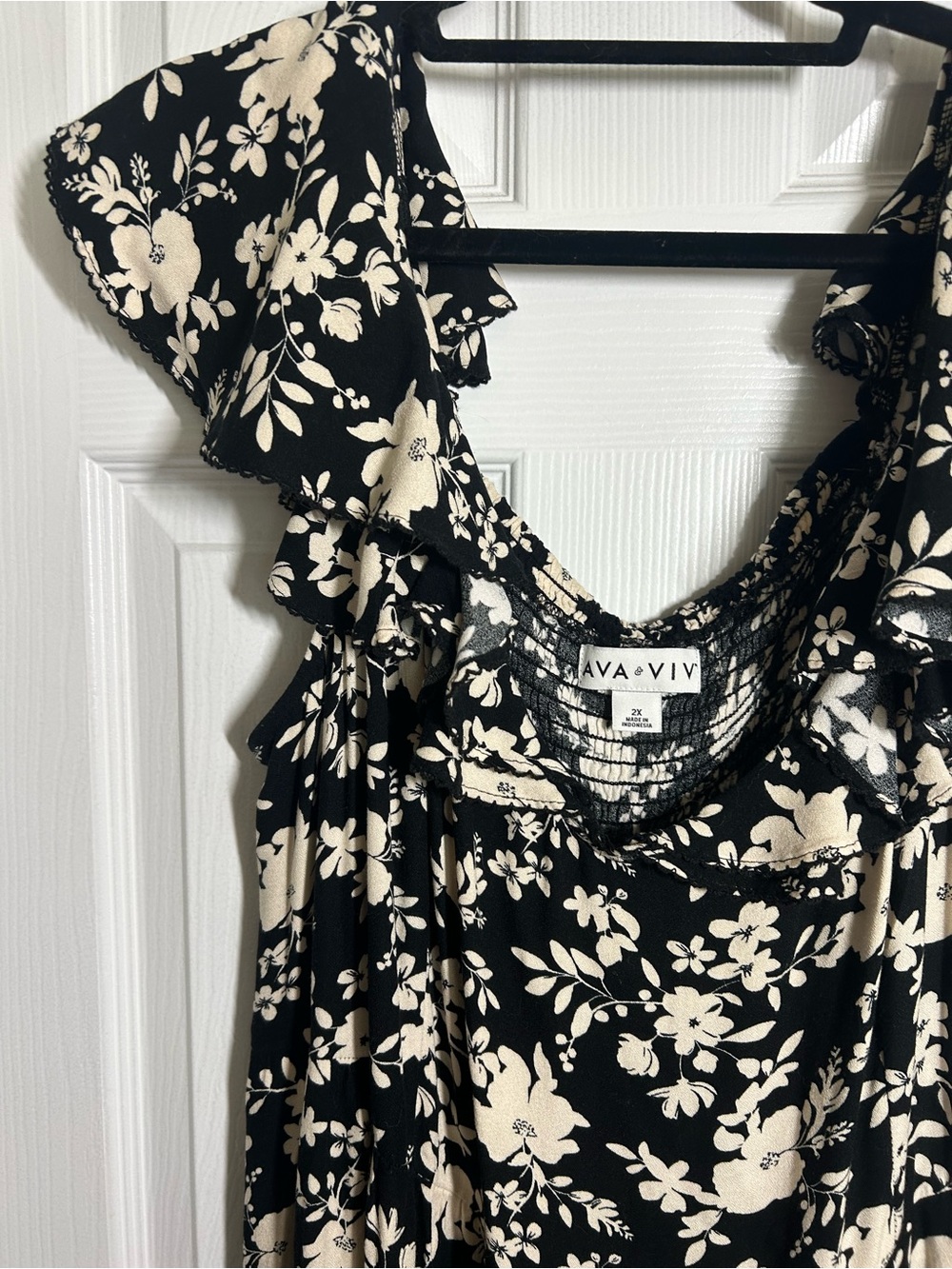 Ava & Viv Floral Maxi Dress – Size 2X - Picture 2 of 10